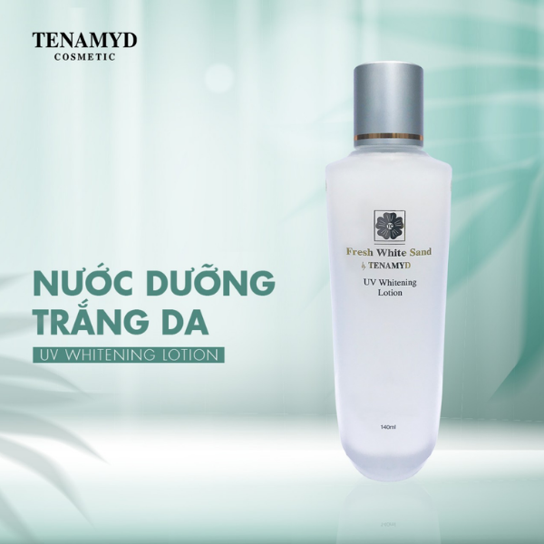 [HCM] Nước dưỡng trắng da Fresh White Sand By Tenamyd UV Whitening Lotion - Lọ 140ml