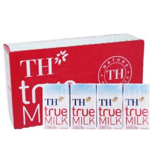Sữa tươi tiệt trùng TH True Milk hương dâu 110ml lốc 4 hộp