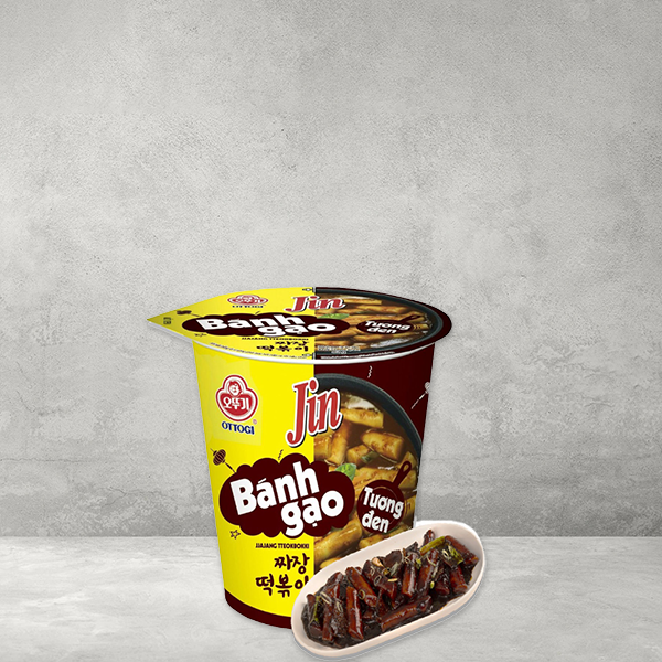 Bánh gạo Jin vị tương đen Ottogi - Ly 82g