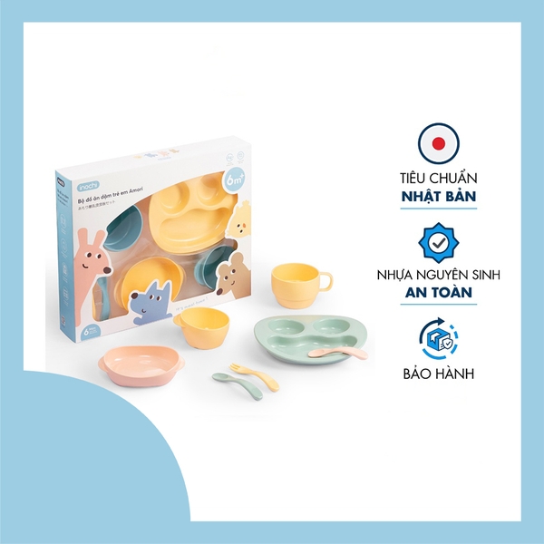 Bộ đồ ăn dặm trẻ em Amori