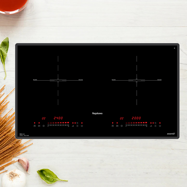 Bếp đôi điện từ Nagakawa NK2C15MB