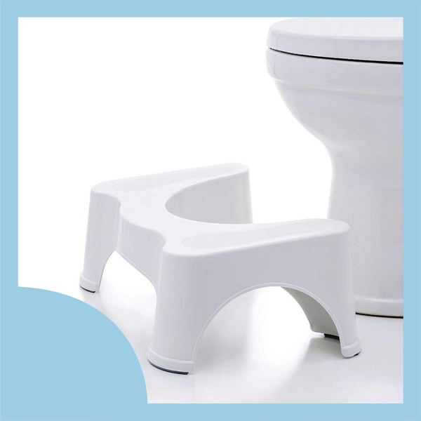 Ghế kê chân toilet Notoro - Trắng