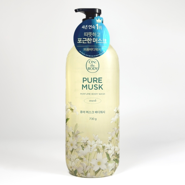Sữa Tắm ON: THE BODY Perfume Body Wash Pure Musk Scent 730g