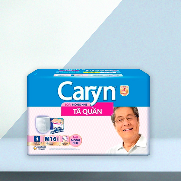Tã quần người lớn Caryn mỏng nhẹ M16