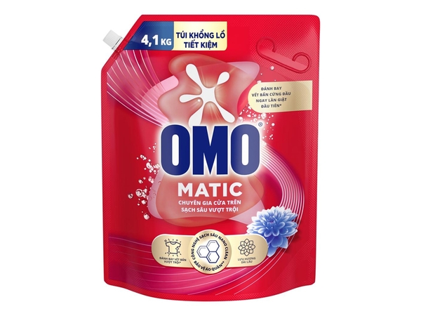Nước giặt OMO cửa trên sạch sâu 4.1kg