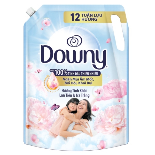 Downy Nước Xả Vải Tinh Khôi Lan Tiên Và Trà Trắng 2.3L_266576