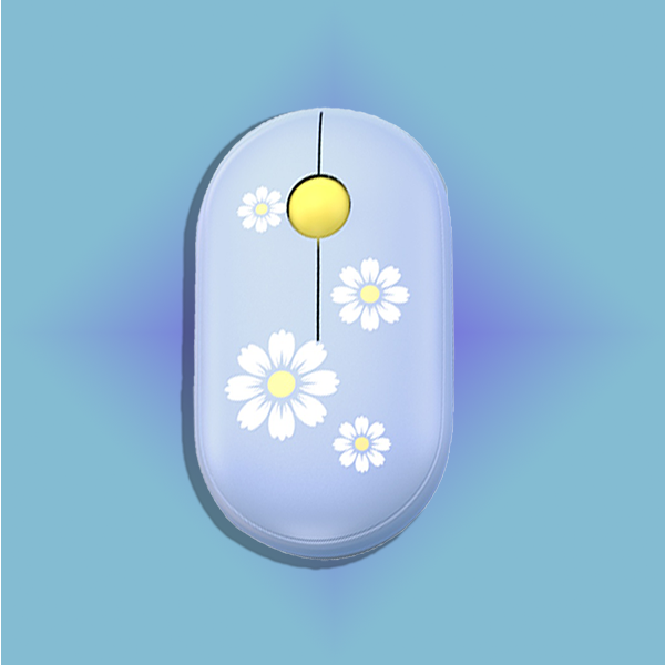 Chuột không dây tĩnh âm họa tiết hoạt hình ROBOT M230 Flower