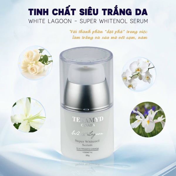 Tinh chất siêu trắng da Tenamyd Super Whitenol Serum 30g