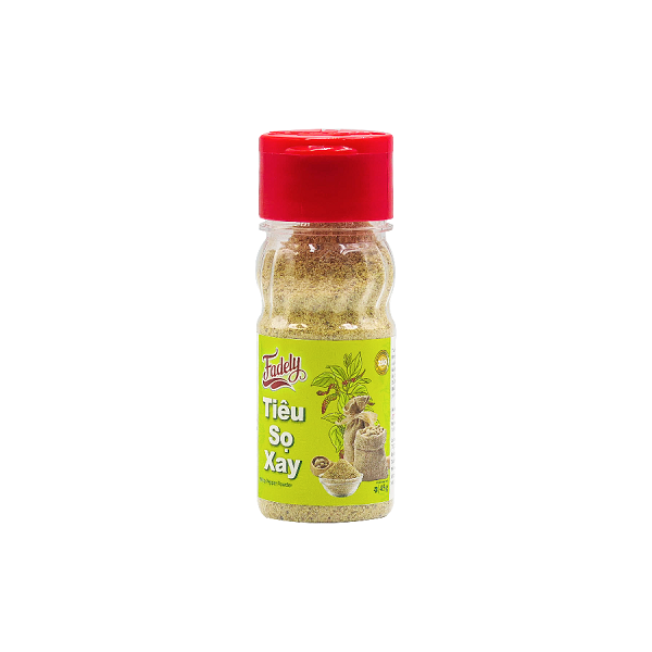 [HCM] Tiêu sọ xay Fadely Ground White Pepper - Hũ 45g