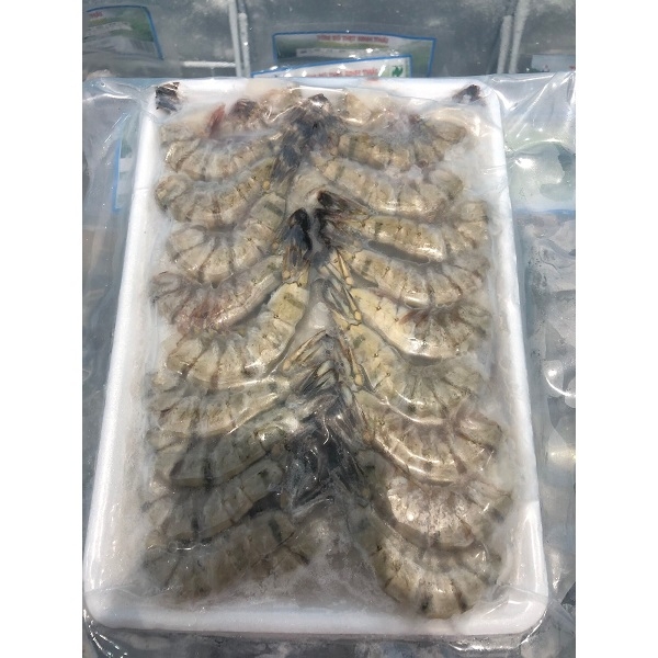 [HCM] Tôm sú vỏ quảng canh Seaprodex - Khay 500g - kích cỡ  31/40