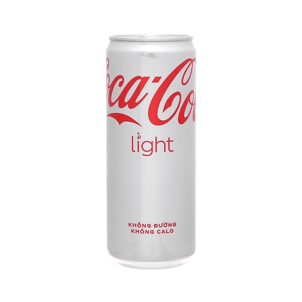 [KHAY 24 LON] Coca-Cola Nước Ngọt Light Lon 320ml