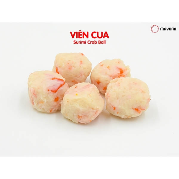 [HCM] Viên surimi vị cua Mayumi - Hộp 250g