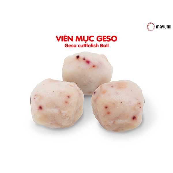 [HCM] Viên mực geso Mayumi - Hộp 500g