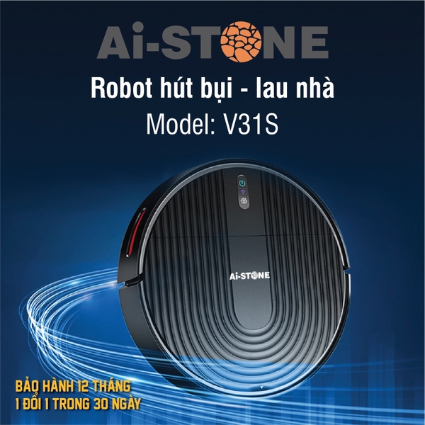 Robot hút bụi lau nhà Ai-STONE V31S Pro