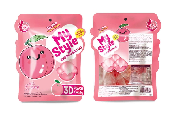 Kẹo đào dẻo bóc vỏ 120g