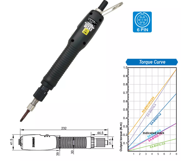 Tuốc nơ vít điện  EA-BN210P CE6