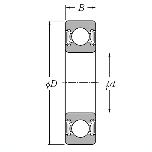 Vòng Bi NSK 6028 DDU
