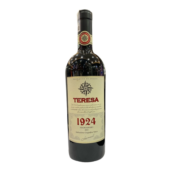 Rượu vang đỏ Ý Teresa 1924 Negroamaro