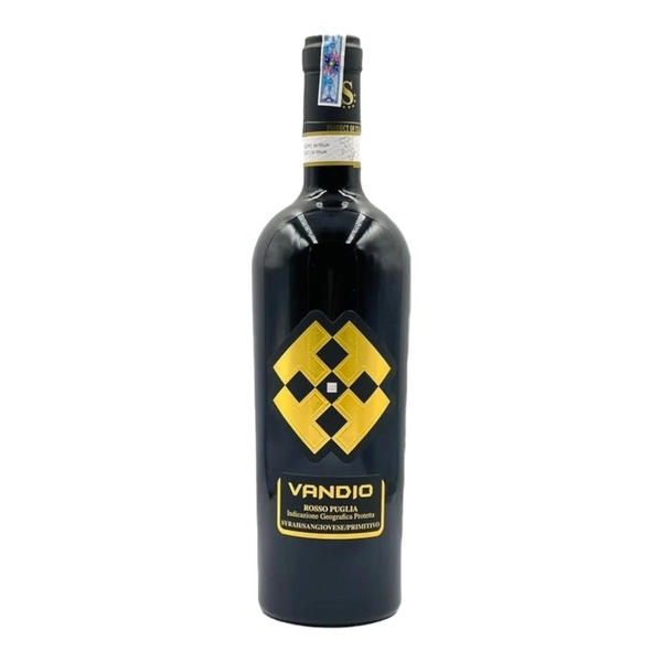 Rượu vang đỏ Ý Vandio Rosso Puglia
