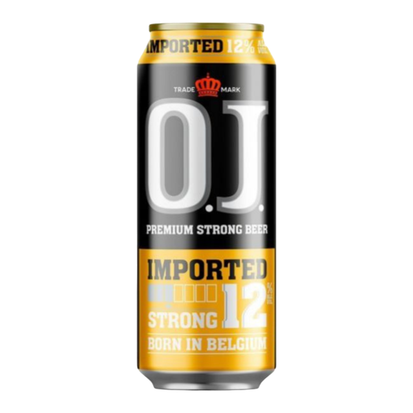 Bia lon Bỉ OJ Strong Imported