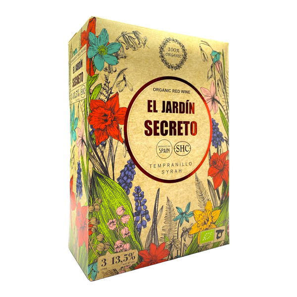 Bịch rượu vang đỏ Tây Ban Nha El Jardin Selecto