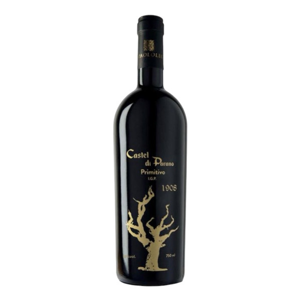 Rượu vang đỏ Ý Castel di Parano Primitivo 1908
