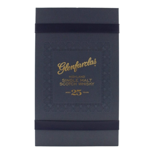Hộp rượu whisky đơn Scotland Glenfarclas 25 năm
