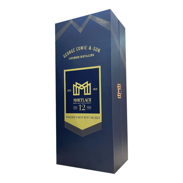 Hộp rượu whisky đơn Scotland Mortlach 12 năm