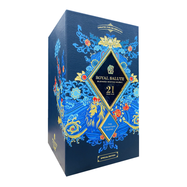 Hộp rượu whisky pha trộn Scotland Royal Salute 21 năm