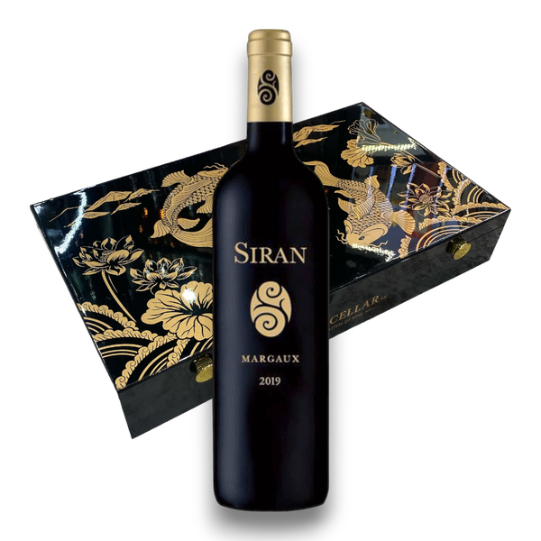 Rượu vang đỏ Pháp Chateau Siran hộp quà tặng sơn mài 6 chai