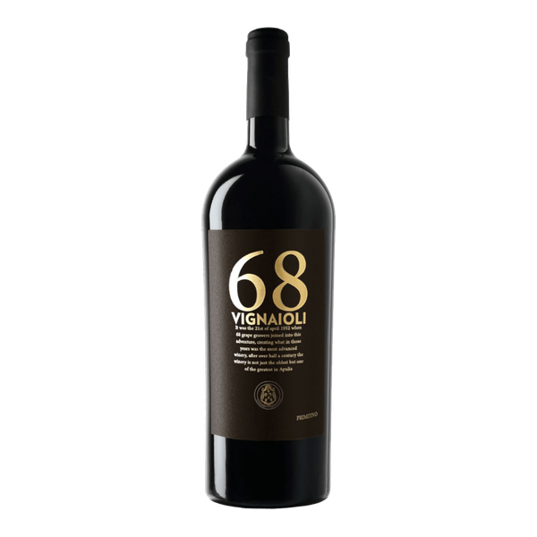 Rượu vang đỏ Ý 68 Vignaioli Primitivo Puglia