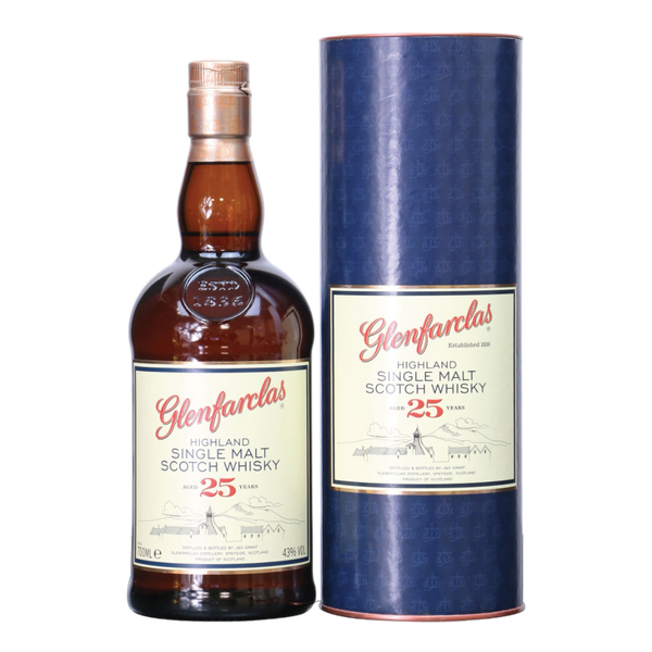 Rượu whisky đơn Scotland Glenfarclas 25 năm