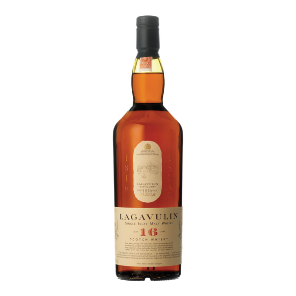 Rượu whisky đơn Scotland Lagavulin 16 năm
