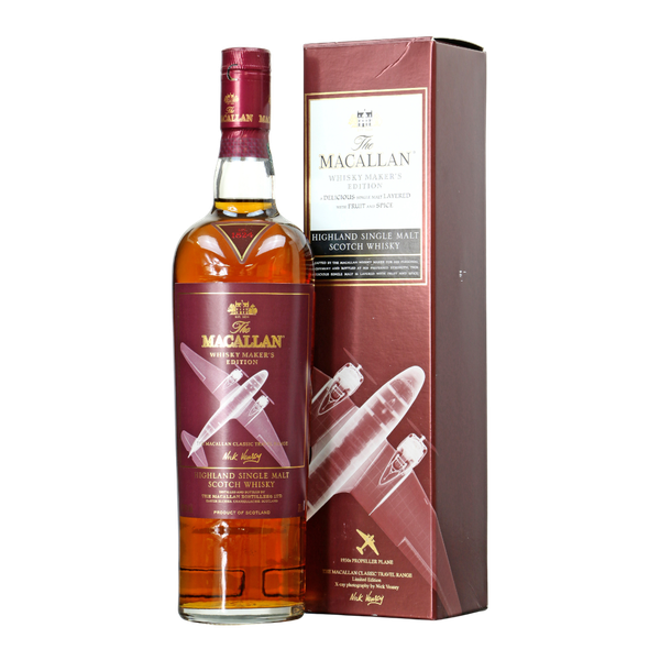 Rượu whisky đơn Scotland Macallan Whisky Maker's Edition
