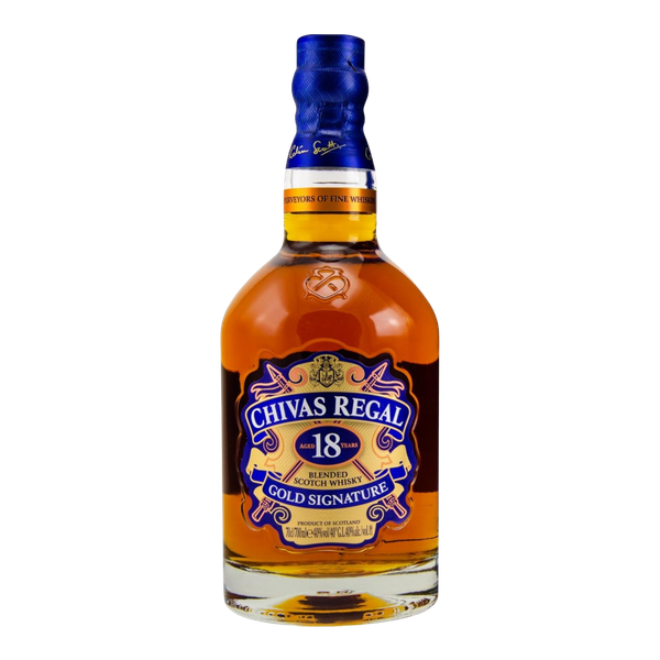 Rượu whisky pha trộn Scotland Chivas Regal 18 năm Gold Signature