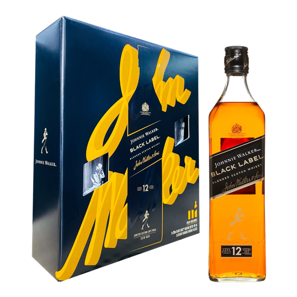 Rượu whisky pha trộn Scotland Johnnie Walker Black Label 12 năm hộp quà tặng 2024 / K32C