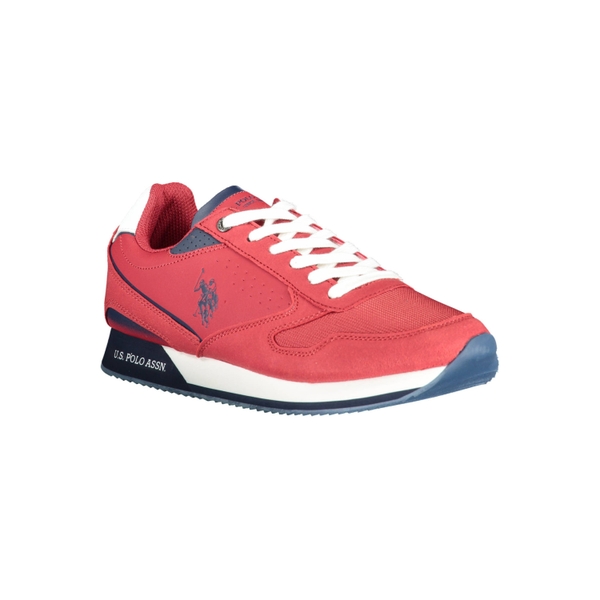 GIÀY THỂ THAO NAM MÀU ĐỎ - U.S. POLO ASSN. - NHẬP KHẨU CHÍNH HÃNG TỪ Ý
