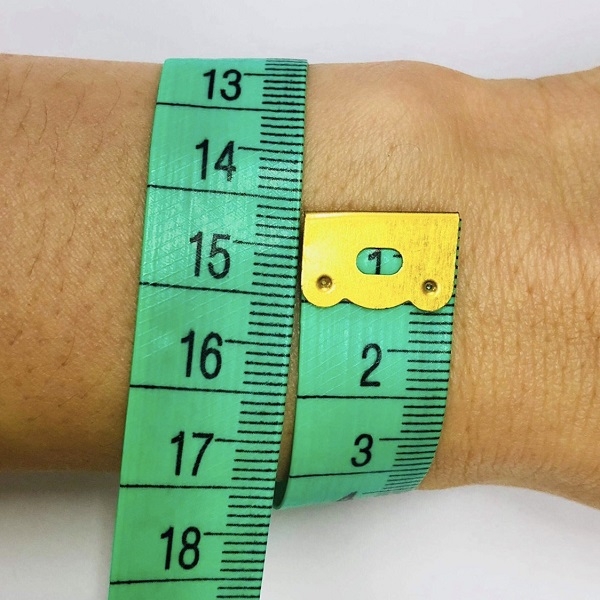 Cách đo kích thước lắc tay nam bạc Thái tại nhà đơn giản