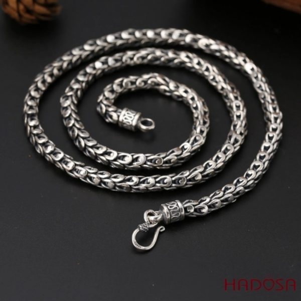 Dây Chuyền Bạc Nam Sợi To Gia Tăng Sự Hấp Dẫn Phái Mạnh