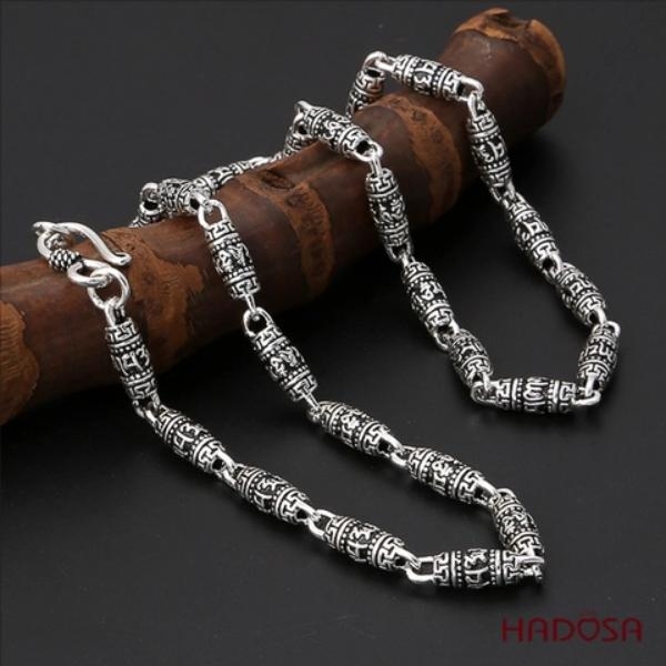 Mẫu Dây Chuyền Bạc Nam Đẹp HADOSA Phong Cách và Đẳng Cấp