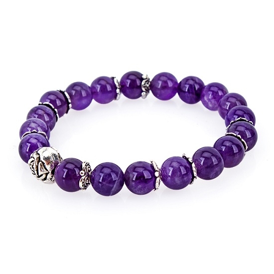 Vòng tay đá thạch anh tím có ý nghĩa gì?