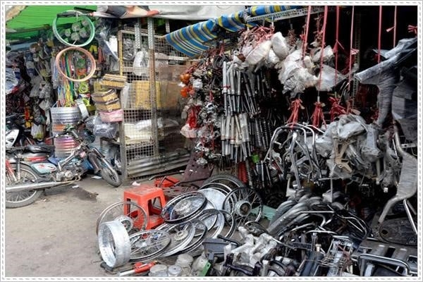 Phụ tùng xe đạp cũ