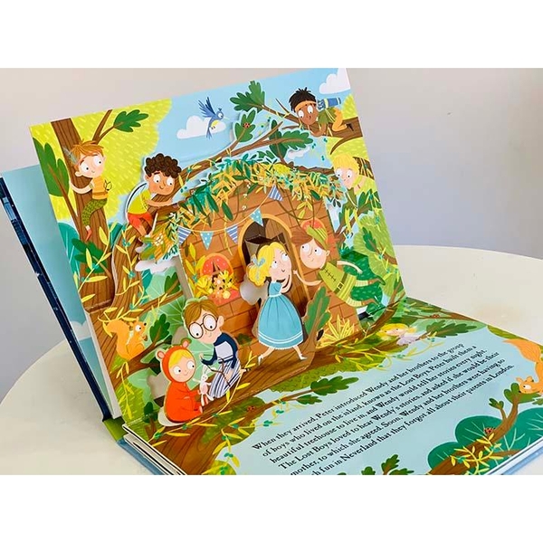Sách Peter Pan - Fairy Tale Pop-up Book Richy Bookshop