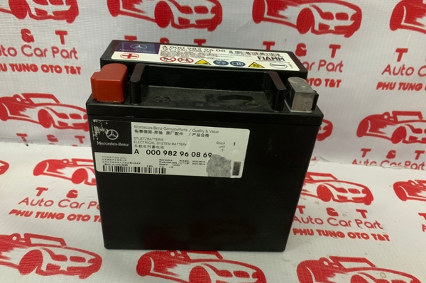 A0009829608 -Ắc quy phụ xe Mercedes  12V-12Ah