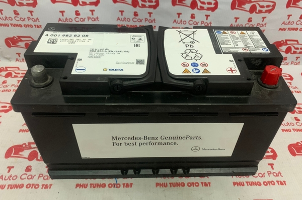 A0019828208  Ắc quy Mercedes C250 C300 S450 S500 Maybach ...