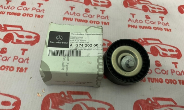 A2742020019 Pulley đỡ dây curoa Mercedes M274