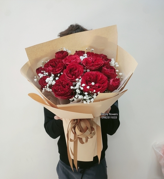 1 BÓ HOA HỒNG ĐỎ TẶNG VỢ BẤT NGỜ TĂNG THÊM TÌNH CẢM . HOA HỒNG ĐỎ HÀ NỘI