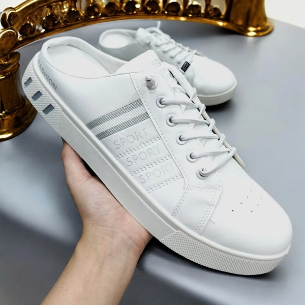 Giày Sục Da Big Size Nam Đế Bệt (size 46 47 48)