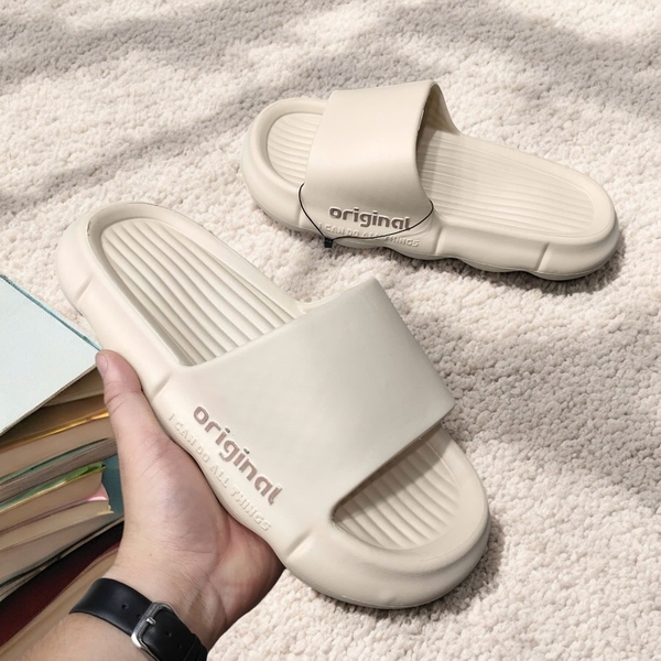 Dép Bánh Mì Quai Ngang Big Size Nam (44 45 46 47) - BE -