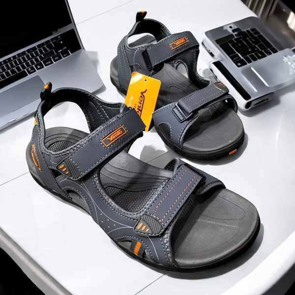 Giày Sandal Big Size Nam 2 Quai Ngang